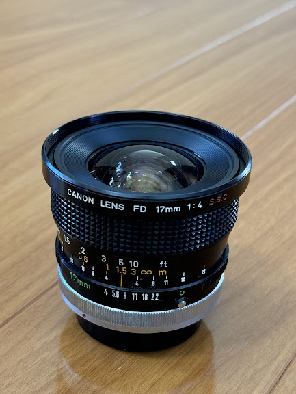 Canon FD 17mm F4 S.S.C レビュー | 赤城山をもっと!!