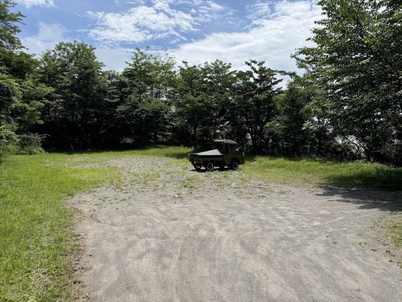 ▲前不動駐車場